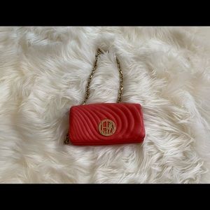 Beautiful hot pink mini Henri Bendel Crossbody bag